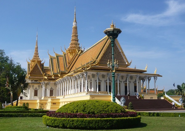 Top 10 bezienswaardigheden Phnom Penh: Koninklijk paleis