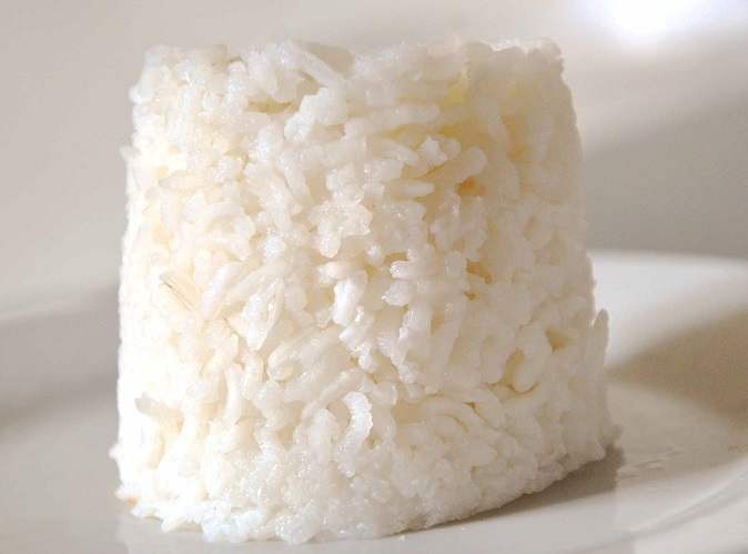 Cambodja eten witte rijst