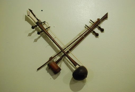 Cambodja muziekinstrument tro