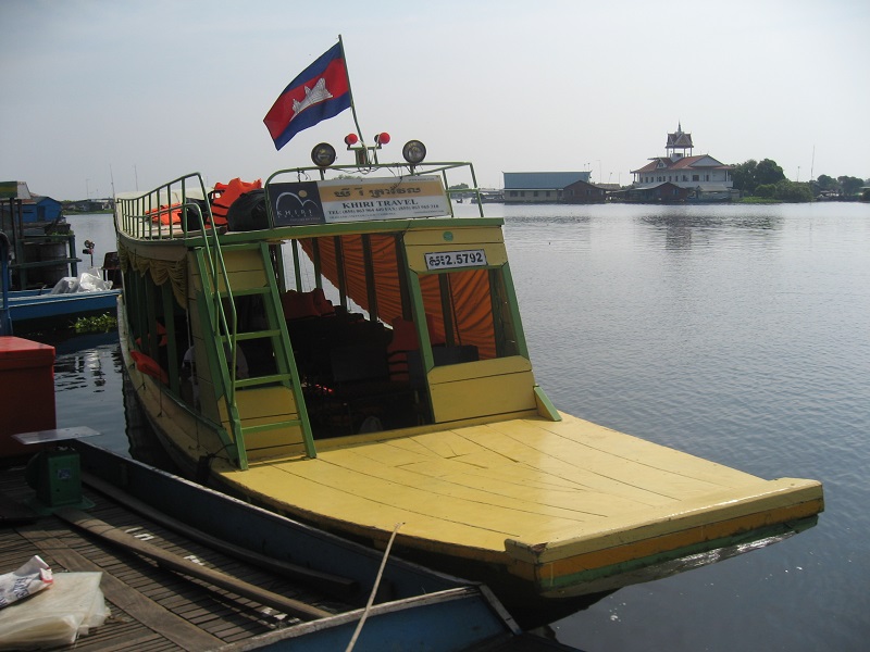 Tonle Sap meer boot Battambang naar Siem Reap