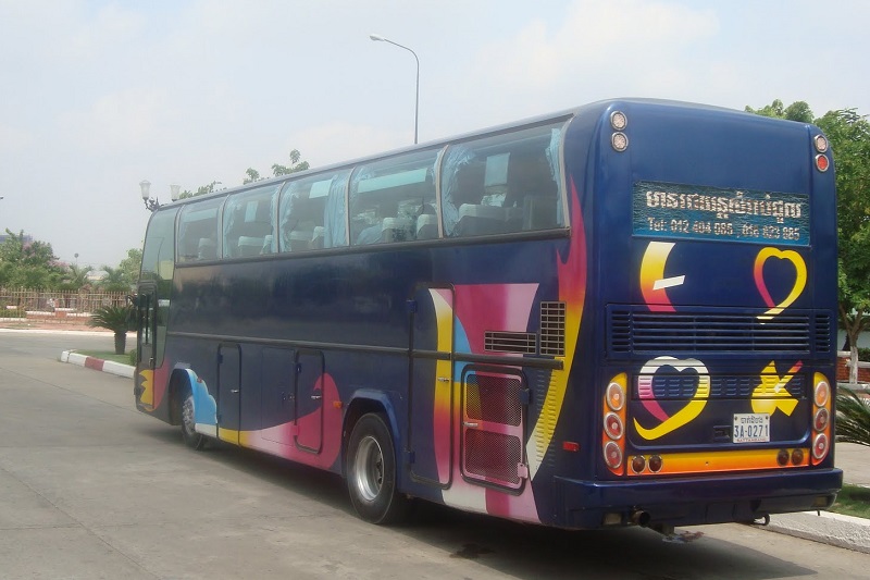 Bus Ho Chi Minh naar Phnom Penh