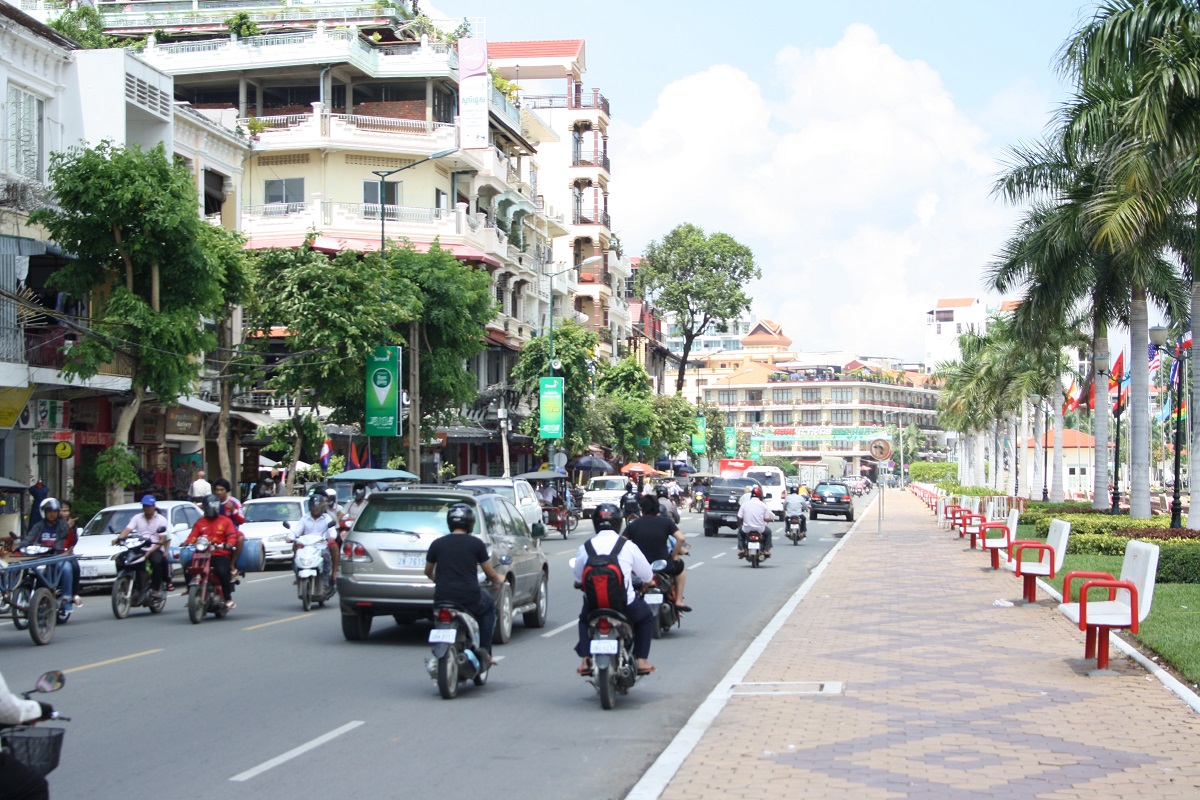 Verkeer in Phnom Penh